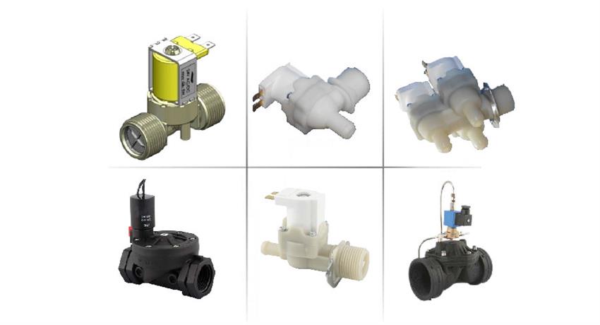 S8910 Seri Pvc Gövde Sulama Solenoid Vanalar